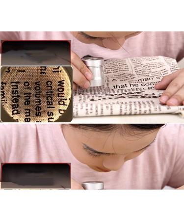 Handheld Portable High-Definition Magnifying Glass Which Can Be Magnified 10 Times Compatible with The Elderly to Read The Magnifying Glass A + Made in China - Buy Online on GoSupps.com