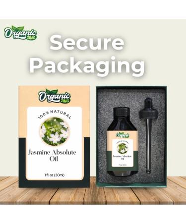 Jasmine Absolute Oil - Pure Natural Essential Oil for Skincare & Hair Care | 30ml - International Shipping Available - Buy Online on GoSupps.com