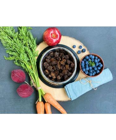 Fresco Barf Dry Complete Plus Turkey | 1 kg | Dry barf for small dogs | Composed of pure muscle meat offal and calcium turkey bones as well as fruits vegetables and oil - Buy Online on GoSupps.com