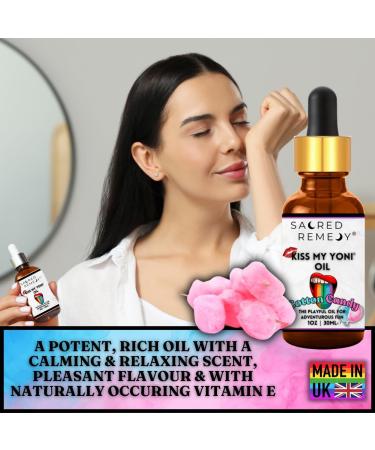 Premium Kiss My Yoni Oil Cotton Candy Body Lotion Non-Sticky Massage Oil 30ml Vegan Natural Organic Non-Toxic - Buy Online on GoSupps.com
