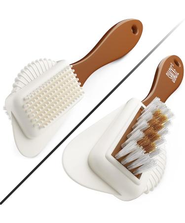 Shacke Suede & Nubuck Leather Brush Cleaner - Premium 4-Way Cleaning Tool - Buy Online on GoSupps.com