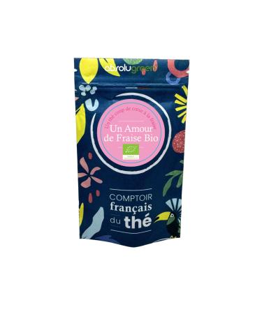 Mixed Tea A Love of Strawberry - French Tea Counter - Mixed Strawberry Tea - French House - Loose Tea