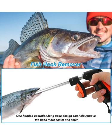 E-HORDE Fishing Tool Kit - Multifunctional Set for Man Fisherman - Fish Gripper, Scissors, Hook Remover & Lanyard - Orange - Buy Online on GoSupps.com