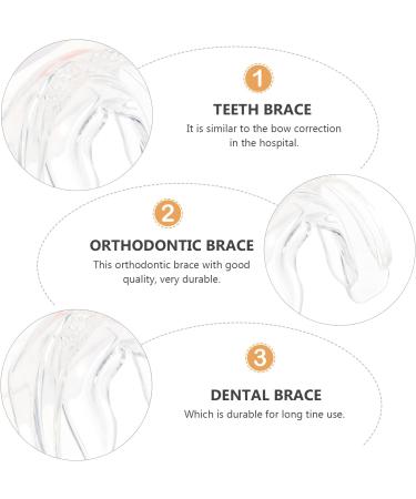 1Pc Practical Durable Exquisite Portable Adult Brace Teeth Straightening - Buy Online on GoSupps.com