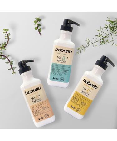 Babaria Vitamin C Moisturising Body Milk 500ml - Hydrating Skincare for Radiant Skin - International Shipping Available - Buy Online on GoSupps.com