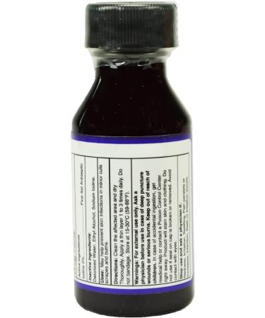 Iodine Tincture Red 1 Oz 3 Pack - First Aid Antiseptic Iodo Rojo - Buy Online on GoSupps.com