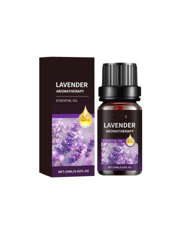 TS TAC-SKY Lavender Essential Oil - Multi-Purpose Care For Face Hair Eyelashes & Body Moisturizes Skin Boosts Shine Nourishes Lashes(2PCS)