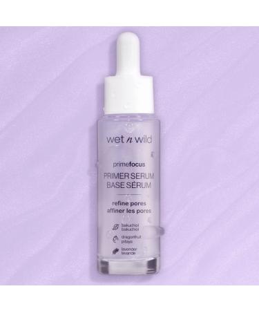 Wet n Wild Prime Focus Pore Minimizing Serum Primer | Reduces Pores & Improves Skin Texture | Hydrating Formula with Exfoliating Benefits | 1 Fl Oz - Buy Online on GoSupps.com