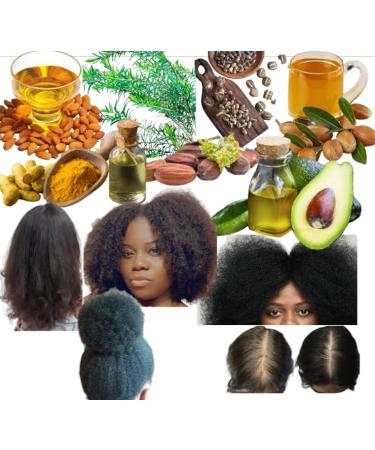 Organic Hair Solution - Chebe Hair Growth Set | Shampoo Conditioner Oil & Leave-In Cream | Stronger Thicker Longer Hair - Natural Ingredients - Buy Online on GoSupps.com