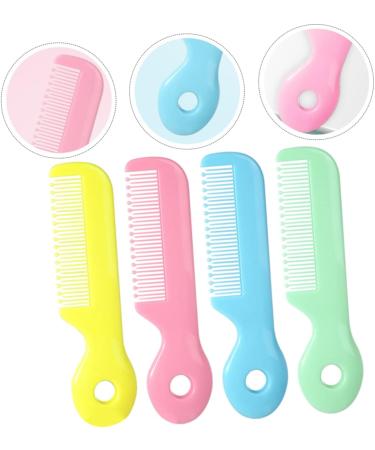 PLAFOPE 4pcs Baby Hair Brush and Comb Set for Gentle Baby Scalp Care - Buy Online on GoSupps.com