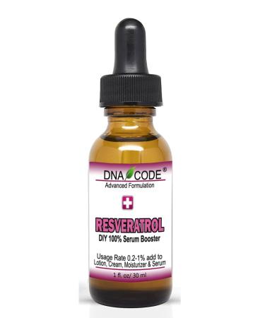 DIY 100% Resveratrol Solution Collagen Renew Reduce Eye bags/Anti-Dark Circles Anti-Acne Add to Own Products 0.5 Ounce