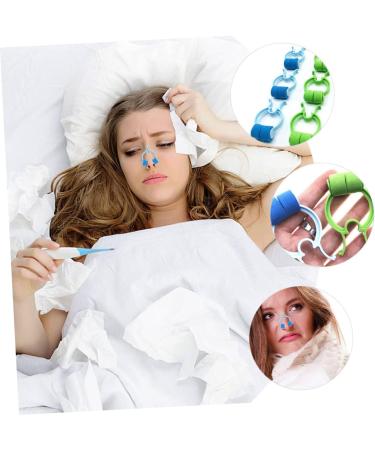 6pcs Fixed Pinch Nose Nasal Strips for Snoring Relief - Portable Nose Stopper - Buy Online on GoSupps.com