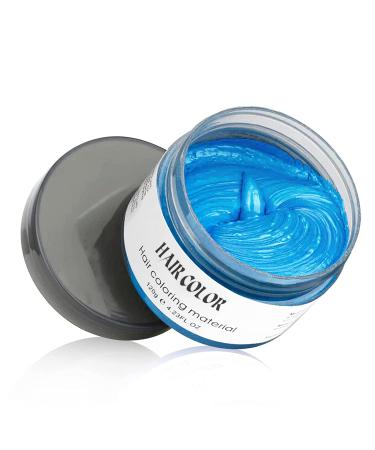 Instant Blue Hair Color Wax 4.23oz - EFLY Temporary Hair Dye for Men and Women - Buy Online on GoSupps.com