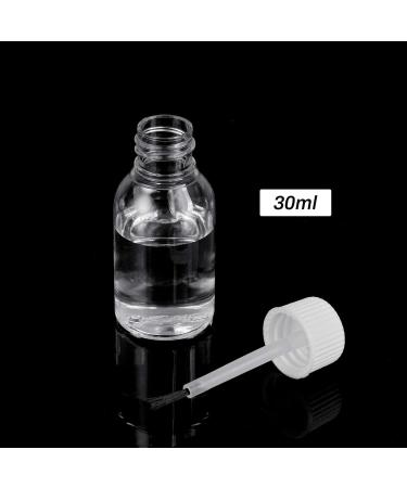 20-Pack BENECREAT 30ml Plastic Brush Applicator Bottles for Art, Glue, Paint - Ideal for Journaling and House Projects - Buy Online on GoSupps.com