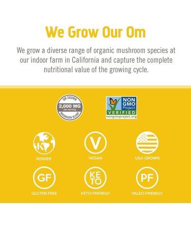 OM Mushroom Superfood Lion's Mane 60g - 30 servings - Buy Online on GoSupps.com