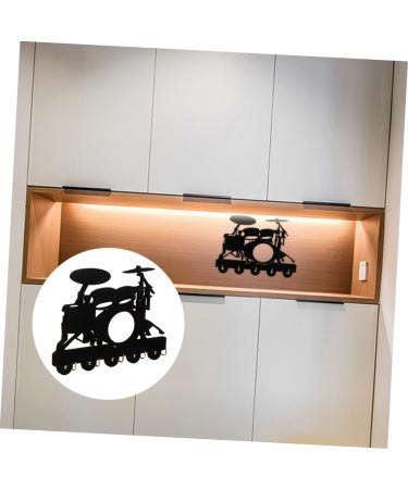 Zerodeko Hook up Towels Wooden Hangers Key Keychain Hooks for Hats Wooden Hooks Rack Metal House - Buy Online on GoSupps.com