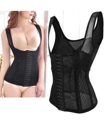 JTLB Breathable Body Shape Waist Trainer for Women - Slimming Corset in Black for Perfect Body Shaping - Buy Online on GoSupps.com