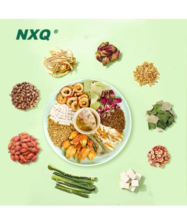 NXQ Oil Cleansing Tea: Oil Removing Tea Blended with Natural Chinese Herbs Including Winter Melon Lotus Leaf and Cassia Seed-Bloating Support for Women & Men-wellness Herbs tea - Buy Online on GoSupps.com