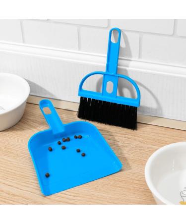 POPETPOP Mini Broom and Dustpan Set for Small Pets - Cage and Desk Cleaner - Random Color - Buy Online on GoSupps.com