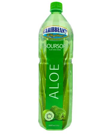 Caribbean Rhythms Boisson l'aloe vera avec pulpe d'alo s corossol 1 5 l