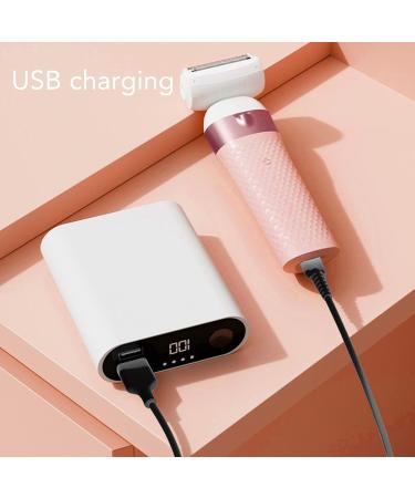 Women Electric Hair Trimmer 3 in 1 Hair Removal Electric Bikini Trimmer LCD Waterproof Clippers with Double Float Foils Wet Dry Hair Clipper - Buy Online on GoSupps.com