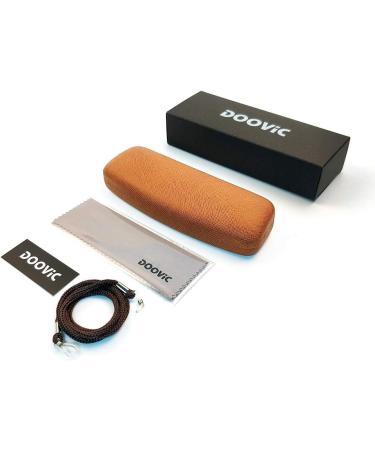 DOOViC Round Reading Glasses - Flexible Lightweight Tortoise Design for Men & Women (+1.75 Strength - Buy Online on GoSupps.com