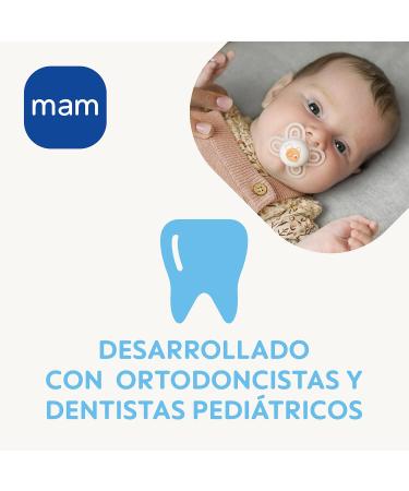 MAM Perfect Start S188 - Ultrathin Silicone Pacifier for 0-2 Months | 2 Pack with Self-Sterilizing Box | Flexible & Extra Soft | International Shipping Available - Buy Online on GoSupps.com