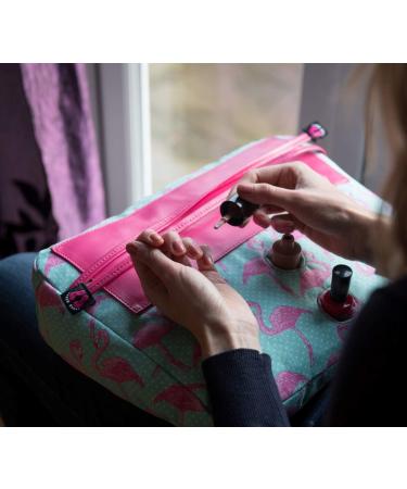 Manicure Cushion Pedicure Pillow Pink Flamingo Nail Arm Rest Xmas Gifts - Buy Online on GoSupps.com
