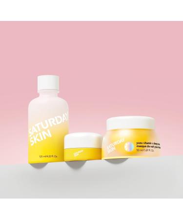 Saturday Skin Yuzu Vitamin C Bright Toner - Hydrating Facial Water for Dull Dry Skin | Brighten & Tone | Ideal for All Skin Types | Korean Skincare - Buy Online on GoSupps.com