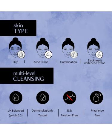 De-construct Salicylic Acid Oil Control Face Wash - 100ml | 0.5% Salicylic Acid & 1% Niacinamide | Best for Oily Acne & Pimple Prone Skin - International Shipping Available - Buy Online on GoSupps.com