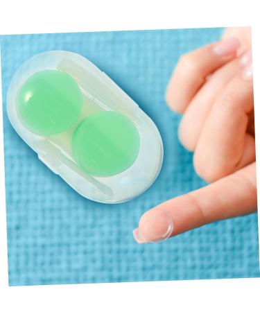 Homsfou Contact Lens Container with Mirror - Portable Lens Storage Case for Color Contacts - Travel-Friendly Accessories - Buy Online on GoSupps.com