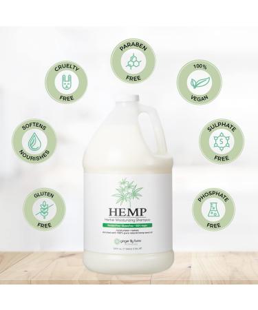Ginger Lily Farms Botanicals HEMP Herbal Moisturizing Shampoo - Orange Floral - 128 Fl Oz - Buy Online on GoSupps.com