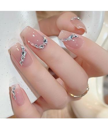 50x Nail Irregular Shaped Nails Art Shaped Nail Rhinestones Crystal Nail Gems Nails Decorations 50x Nails Art Irregular Shaped Nail Crystal Rhinestones Nails Art - Buy Online on GoSupps.com