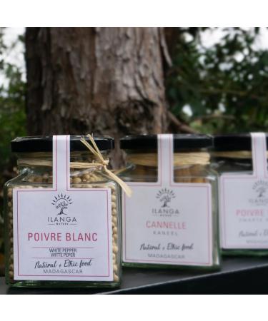 White Pepper 175g - Ilanga Nature - Madagascar - Buy Online on GoSupps.com