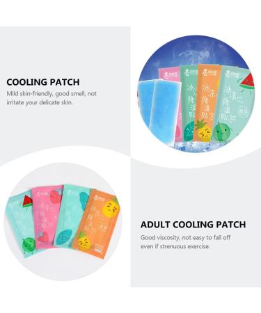 40 Pack Cooling Forehead Strips Headache Gel Pads - Fever Reducer and Cooling Sticker - Buy Online on GoSupps.com