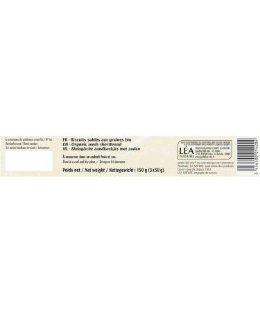 Jardin BIO tic - Multigrain shortbread - organic - Sweet - AB certified - 150g bag - Buy Online on GoSupps.com