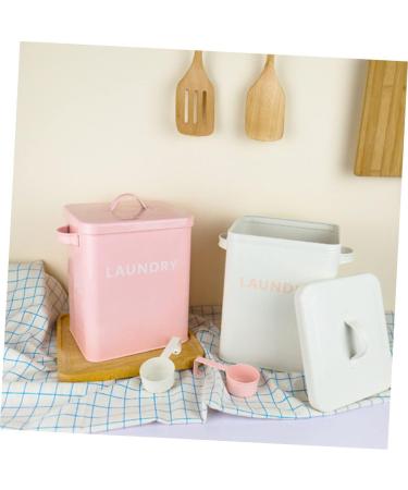 BUGUUYO 1pc Washing Storage Bucket Laundry Bin Food Canister Bin Storage Rice Bucket Iron - Buy Online on GoSupps.com