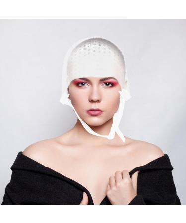 Bonnet de Teinture en Silicone R utilisable 1 Taille Ajustable avec Aiguille pour M ches Pr cises Usage Personnel et Professionnel Coloration Cheveux Domicile - Buy Online on GoSupps.com
