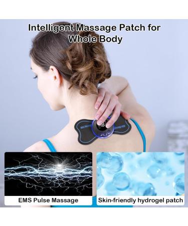 Infreecs Portable Neck Massager - EMS Device with 8 Modes & 19 Levels for Pain Relief - Mini Cervical Massage Solution - Buy Online on GoSupps.com