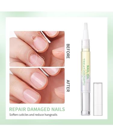Nail Growth Oil Pen & Cuticle Oil | Strengthen Nails & Repair Damage | Shine & Promote Growth - Buy Online on GoSupps.com