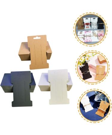 FRCOLOR Hair Jewel Earrings Sheets Headband wrapping earring display paper hair clip display s black headband hair bow holder Hair Clips Display s board earrings hair ornament Headband - Buy Online on GoSupps.com