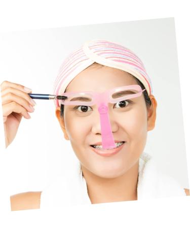 3 Sets Eyebrow Aid Eyebrow Ruler Plastic Household Eyebrow Stencil Card Eyebrow Shape Travel - Buy Online on GoSupps.com