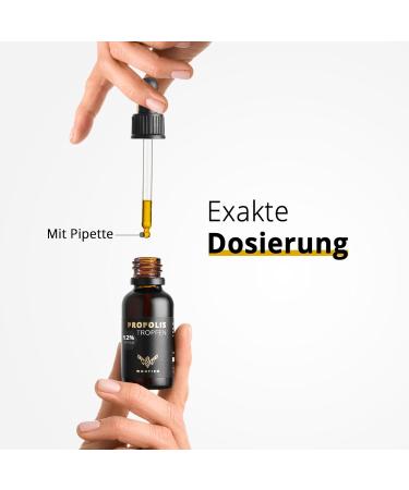 maorika Propolis Tincture alcoholfree with 12 pure extract 30 ml propolis drops soluble in water of 100 natural origin highquality beekeeper quality laboratory certified - Buy Online on GoSupps.com