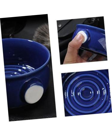 FRCOLOR Antique Shaving Bowl Set - 3 Ceramic Containers for Shaving Soap & Brushes | Vintage Design | 11.5x11.5cm | Optimal for Shaving Enthusiasts | International Shipping - Buy Online on GoSupps.com