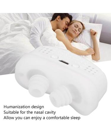 Snore Reducing Micro Blower Silicone Strap - White | Home Use Snoring Solution - Buy Online on GoSupps.com