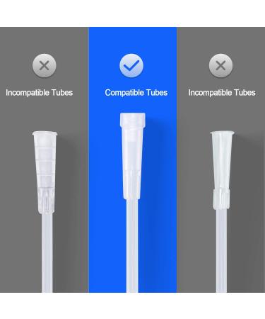 5-Pack Oxygen Tubing Swivel Connectors - Prevent Tangling and Easily Connect Oxygen Tubes - Buy Online on GoSupps.com