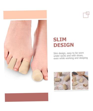 Buy 2pcs Toe Scuffs Protective Covers | Silicone Toe Sleeves & Caps for Ultimate Relief | Anti-Wear Toe Protectors - Buy Online on GoSupps.com