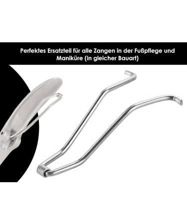 Stainless Steel Foot Nail Tongs Spare Spring - Quality Replacement for 9.5cm to 10.5cm Nail Care Tools - Buy Online on GoSupps.com