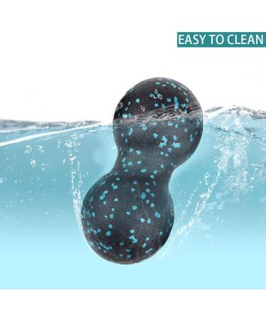 2 Set Self Massage Ball - DuoBall & Peanut Massage Fascia Ball Set for Muscle Relief Spine Care & Plantar Fasciitis Relief | International Shipping Available - Buy Online on GoSupps.com