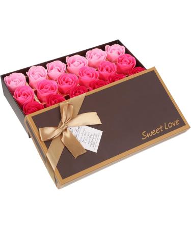 DOITOOL 5 Boxes Rose Soap Artificial Roses Wedding Soap Soap Props Home Soap Decor Essential Soap Decors Body Wash Rose Ornament Plant - Buy Online on GoSupps.com